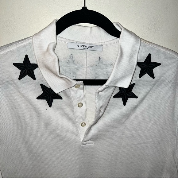 f*y様 GIVENCHY starlongsleevepolo by Ricc Givenchy star Polo Shirt black red Size XS | eBay